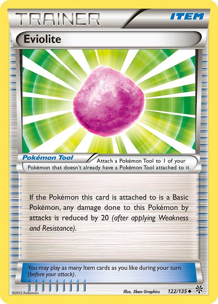 Pokemon Eviolite 122/135 Plasma Storm