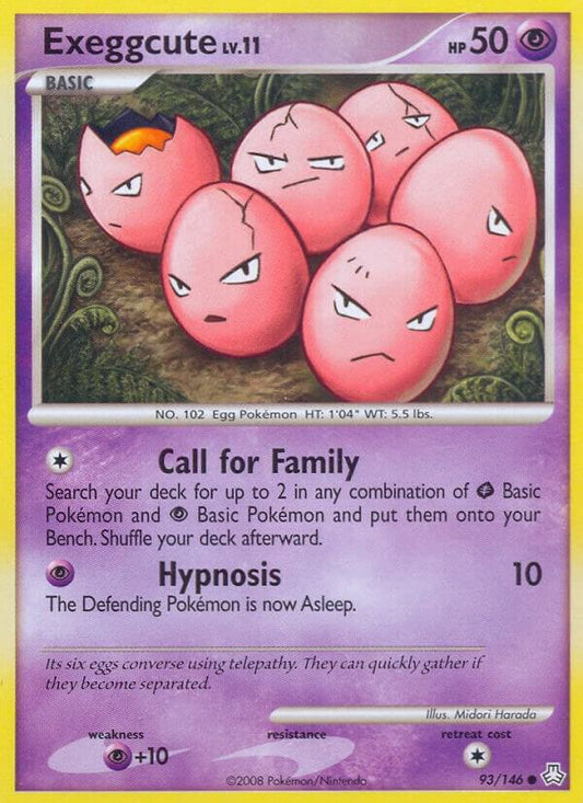 Pokemon Exeggcute 93/146 Legends Awakened