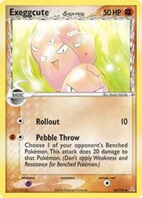 Pokemon Exeggcute δ 65/110 Holon Phantoms