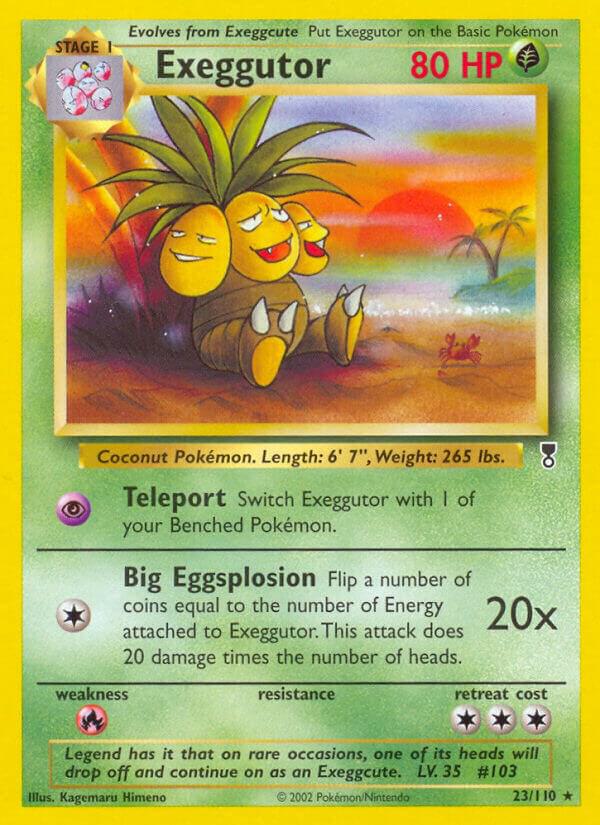 Pokemon Exeggutor 23/110 Legendary Collection