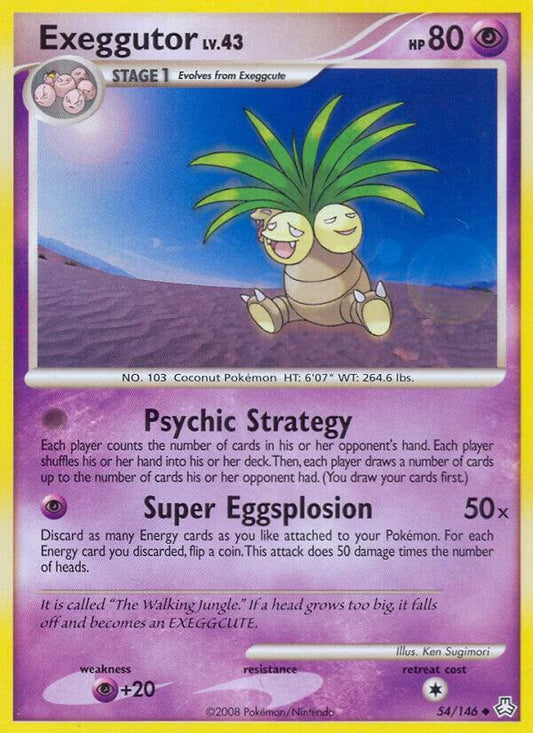 Pokemon Exeggutor 54/146 Legends Awakened