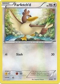Pokemon Farfetch'd 25/39 Kalos Starter Set