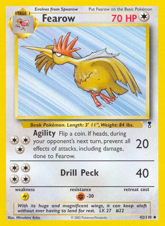 Pokemon Fearow 42/110 Legendary Collection