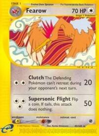 Pokemon Fearow 45/165 Expedition Base Set