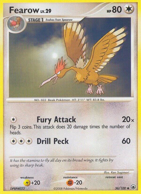 Pokemon Fearow 36/100 Majestic Dawn