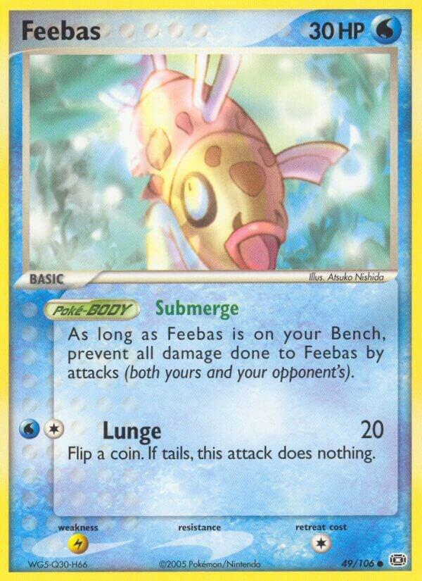 Pokemon Feebas 49/106 Emerald