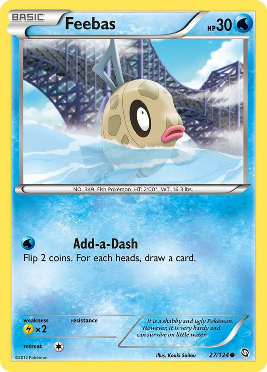 Pokemon Feebas 27/124 Dragons Exalted