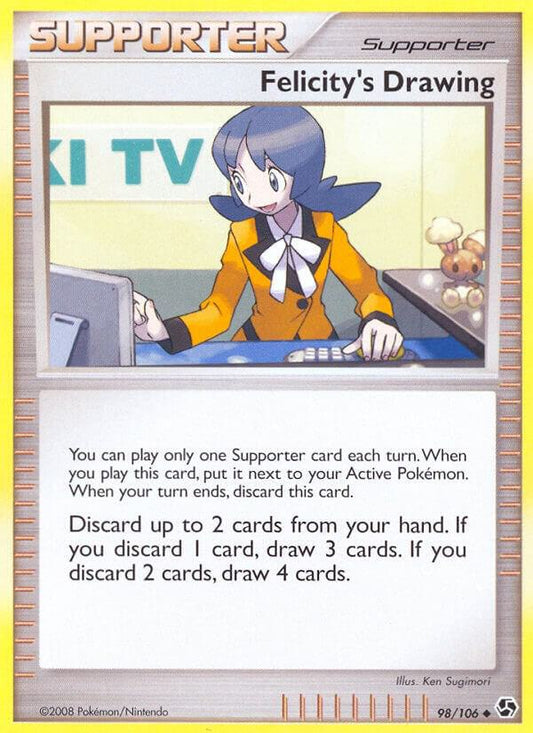 Pokemon Felicity's Drawing 98/106 Great Encounters