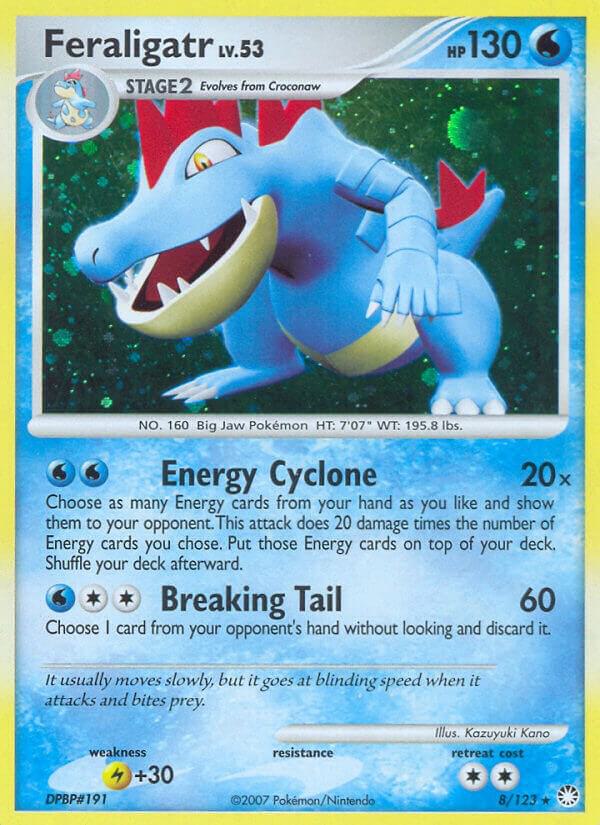 Pokemon Feraligatr 8/123 Mysterious Treasures