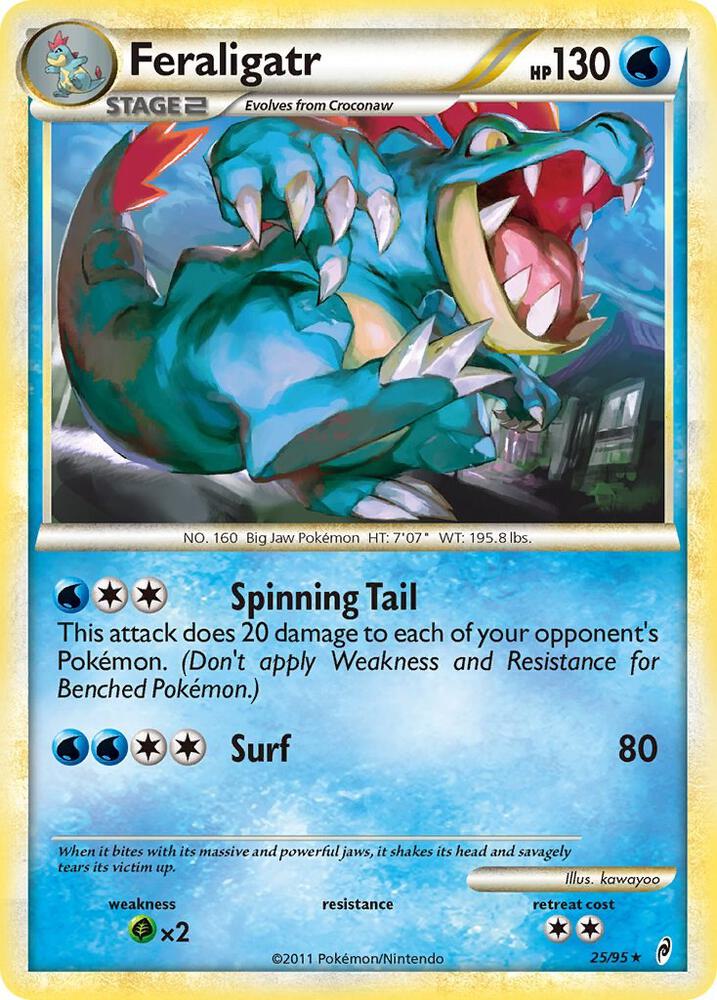 Pokemon Feraligatr 25/95 Call of Legends