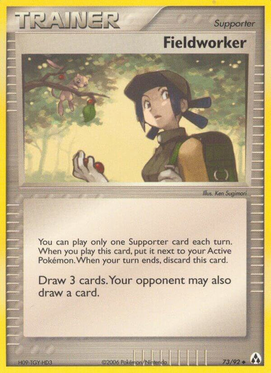 Pokemon Fieldworker 73/92 Legend Maker