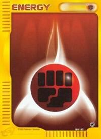 Pokemon Fighting Energy 160/165 Expedition Base Set