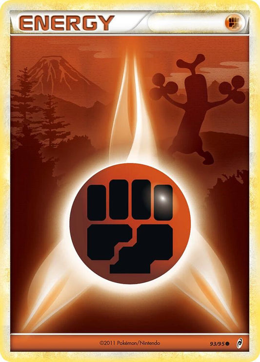 Pokemon Fighting Energy 93/95 Call of Legends