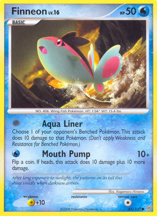 Pokemon Finneon 61/100 Stormfront