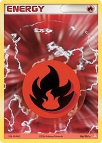 Pokemon Fire Energy 106/110 Holon Phantoms