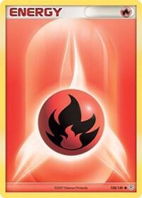 Pokemon Fire Energy 124/130 Diamond & Pearl