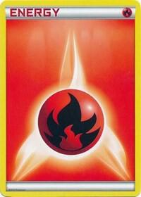 Pokemon Fire Energy -- Kalos Starter Set