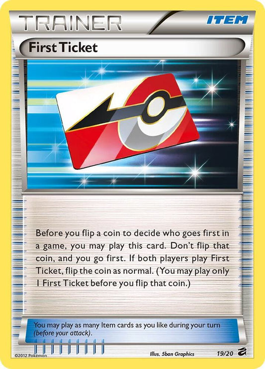 Pokemon First Ticket 19/20 Dragon Vault