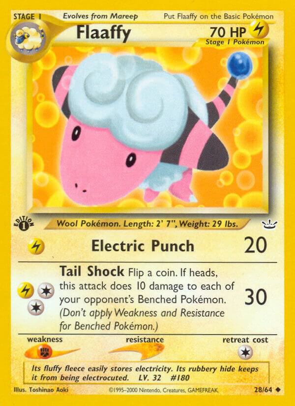 Pokemon Flaaffy 28/64 Neo Revelation