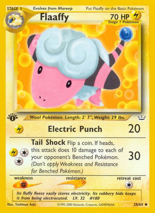 Pokemon Flaaffy 28/64 Neo Revelation