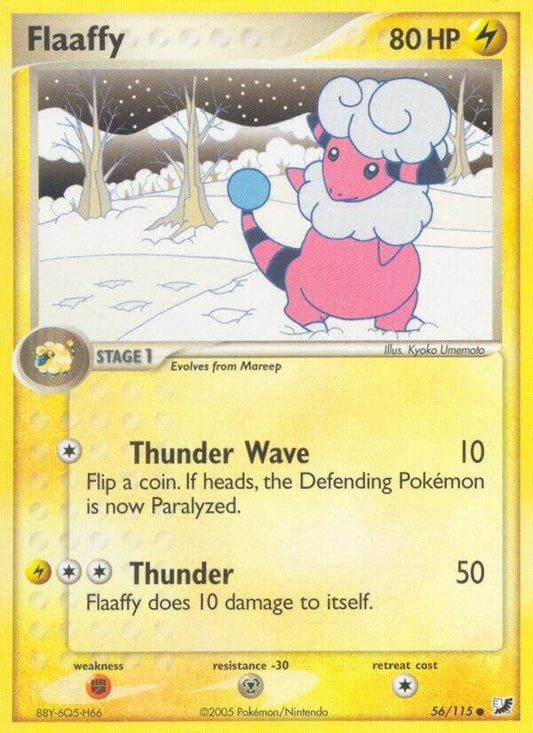 Pokemon Flaaffy 56/115 Unseen Forces