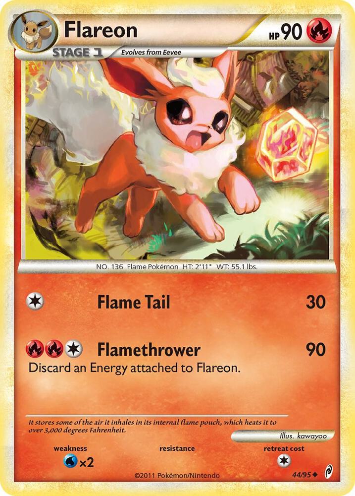 Pokemon Flareon 44/95 Call of Legends