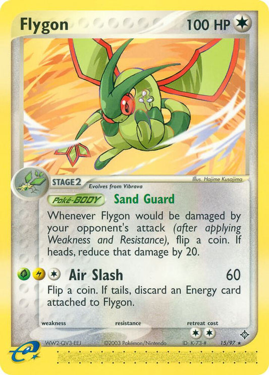 Pokemon Flygon 15/100 Dragon
