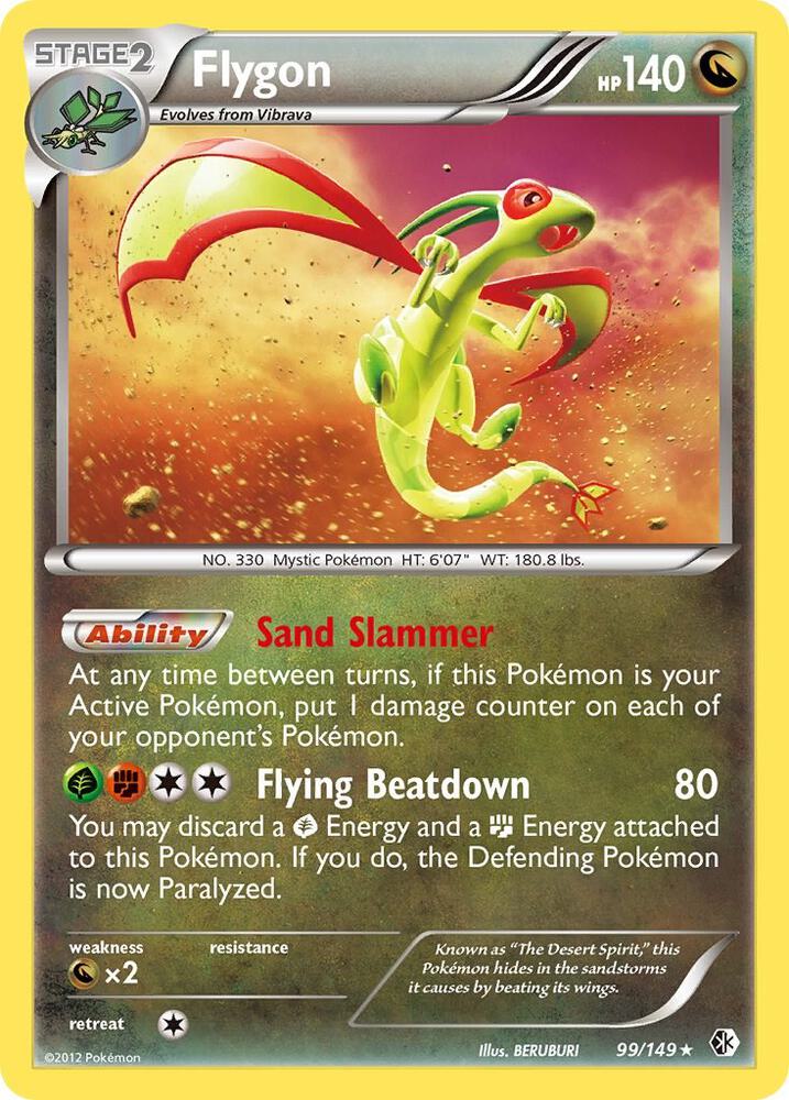 Pokemon Flygon 99/149 Boundaries Crossed