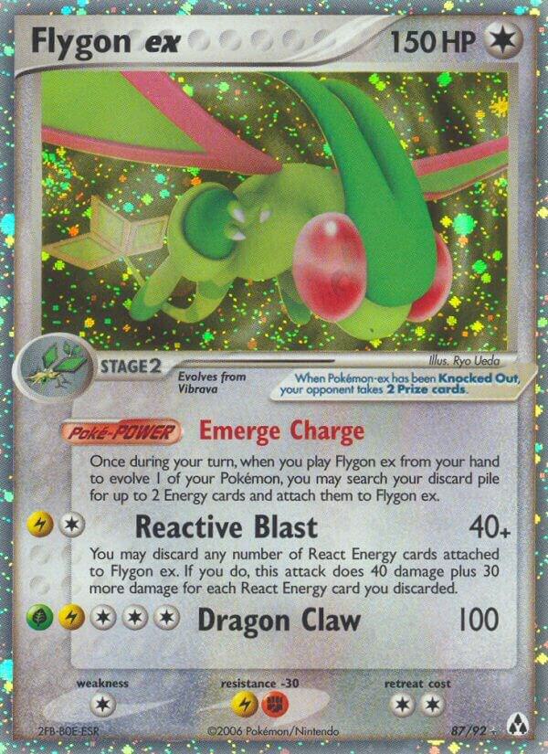 Pokemon Flygon ex 87/92 Legend Maker