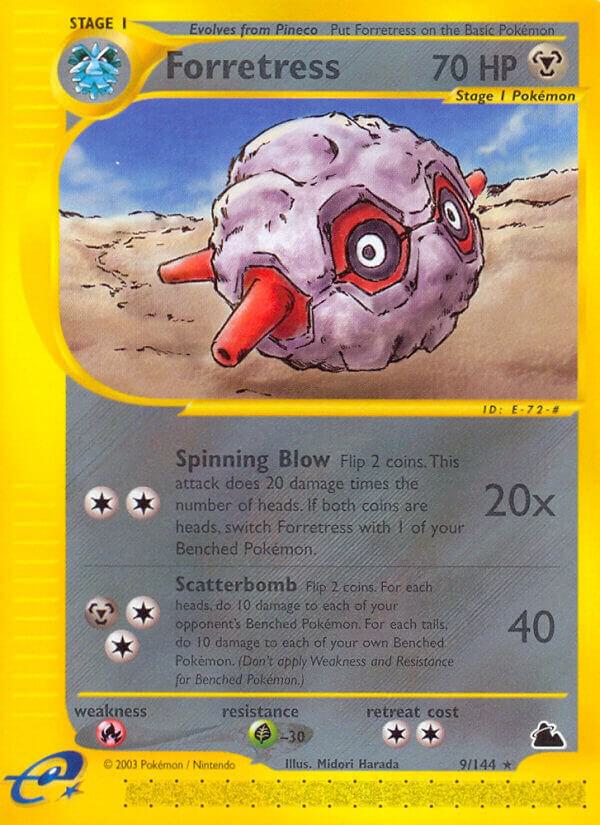 Pokemon Forretress 9/144 Skyridge