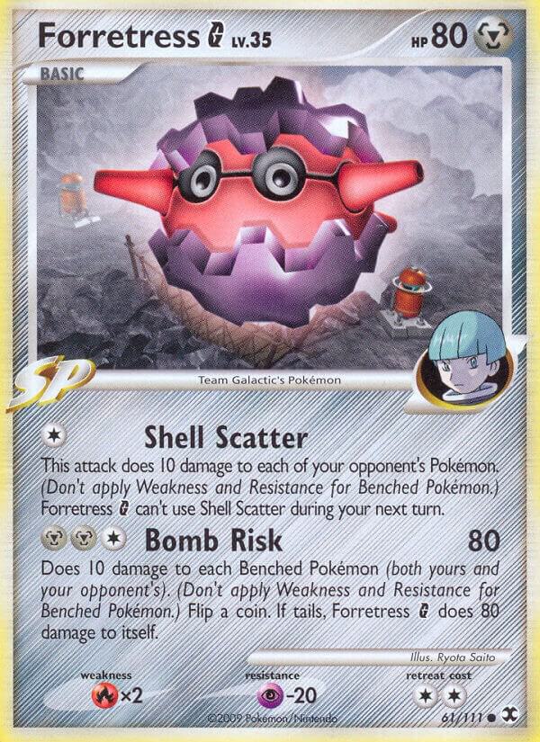 Pokemon Forretress G 61/111 Rising Rivals