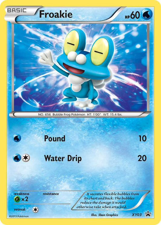 Pokemon Froakie XY03 XY Black Star Promos