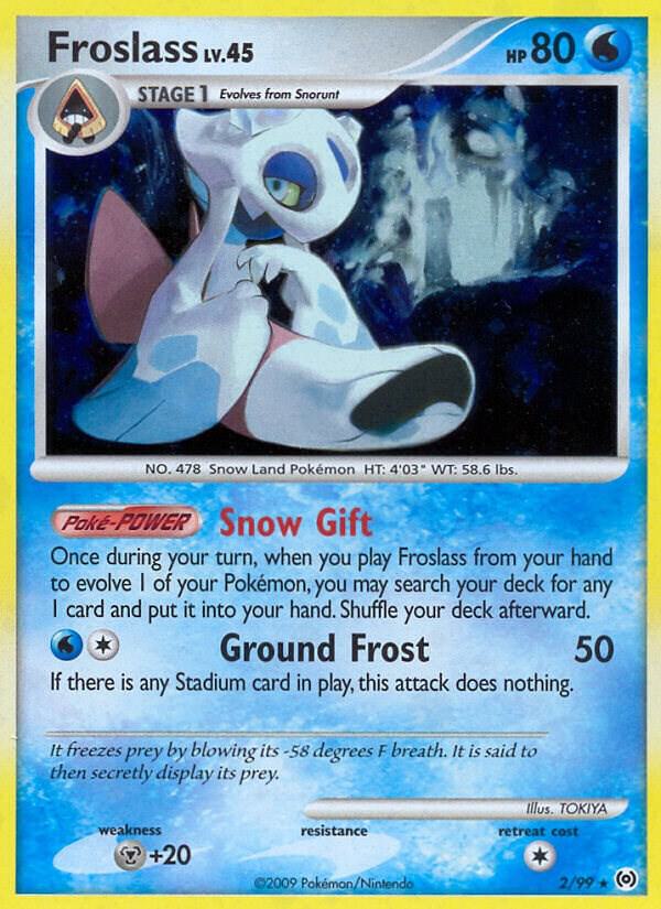 Pokemon Froslass 2/99 Arceus