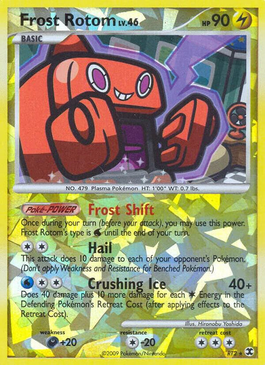 Pokemon Frost Rotom RT2 Rising Rivals