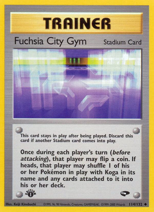 Pokemon  Fuchsia City Gym 114/132 Gym Challenge