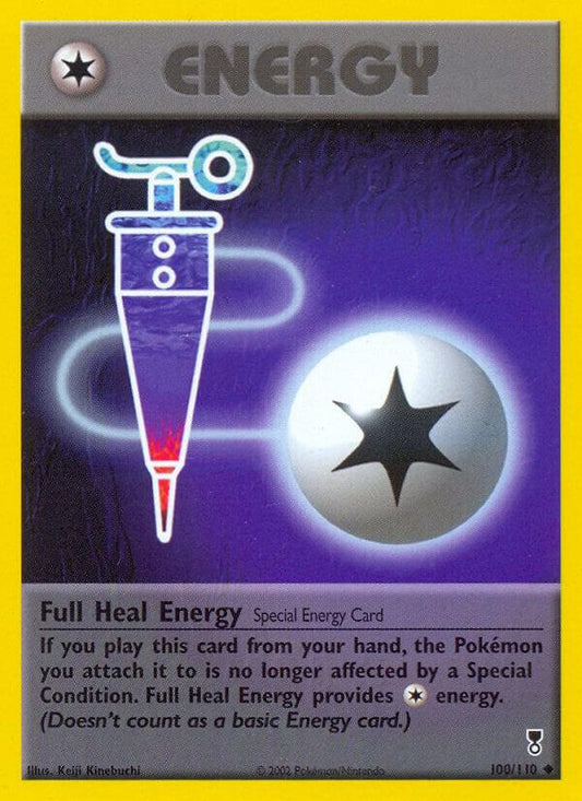 Pokemon Full Heal Energy 100/110 Legendary Collection
