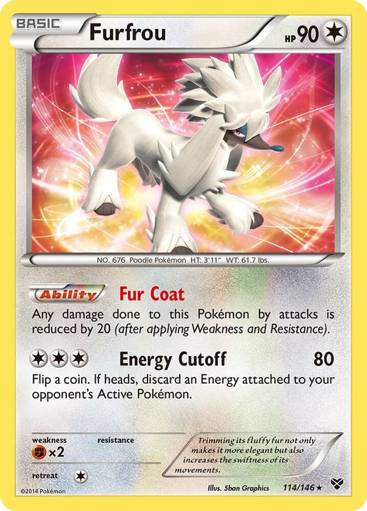 Pokemon Furfrou 114/146 XY