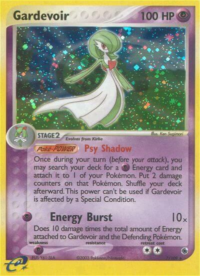 Pokemon Gardevoir 7/109 EX Ruby & Sapphire