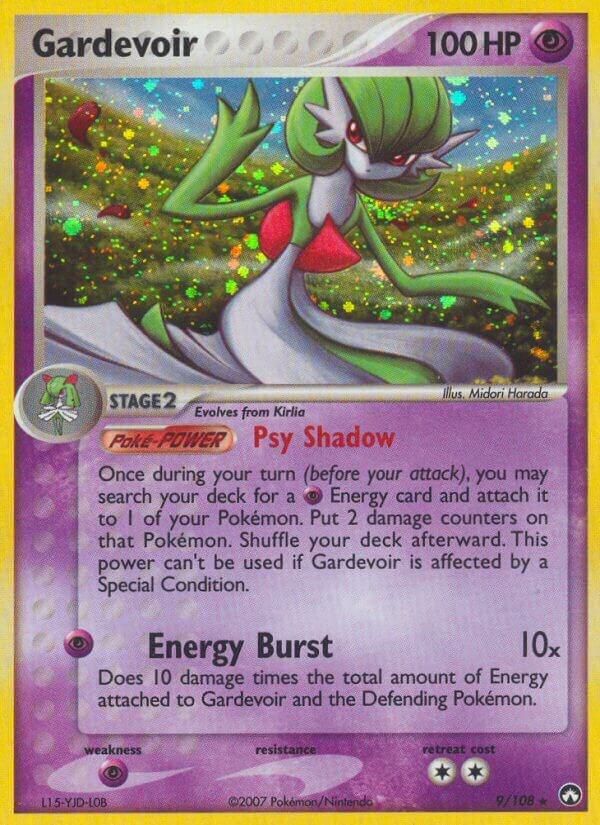 Pokemon Gardevoir 9/108 Power Keepers
