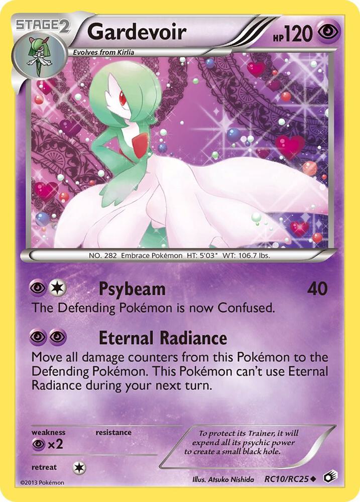 Pokemon Gardevoir RC10/RC25 Legendary Treasures
