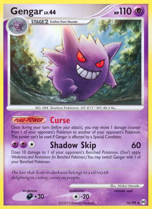Pokemon Gengar 16/99 Arceus