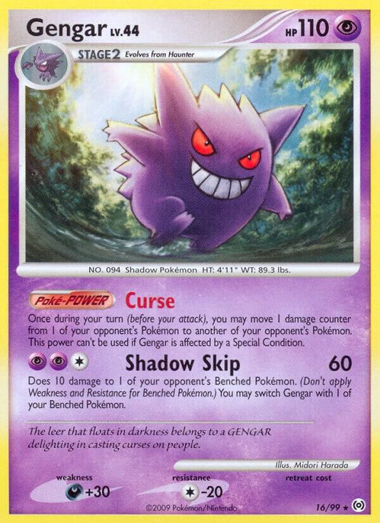 Pokemon Gengar 16/99 Arceus
