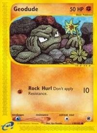 Pokemon Geodude 110/165 Expedition Base Set