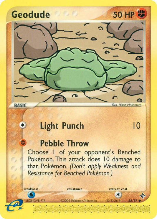 Pokemon Geodude 55/100 Dragon