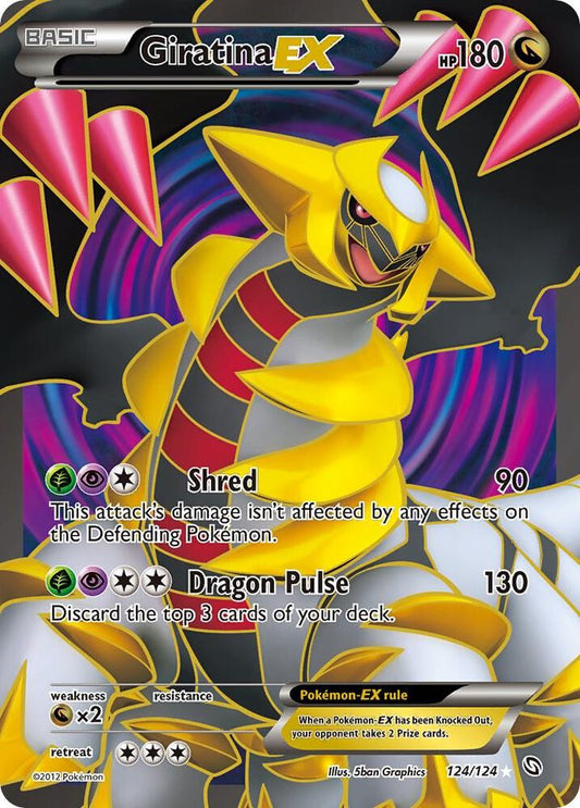 Pokemon Giratina EX 124/124 Dragons Exalted
