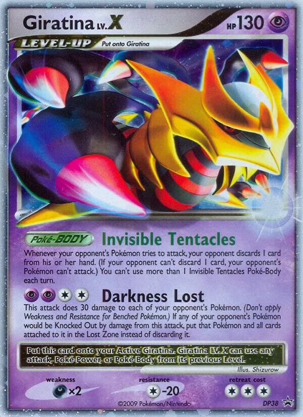 Pokemon Giratina LV.X DP38 Diamond & Pearl Promos
