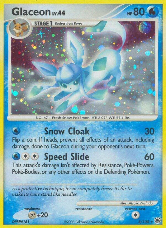 Pokemon Glaceon 5/100 Majestic Dawn