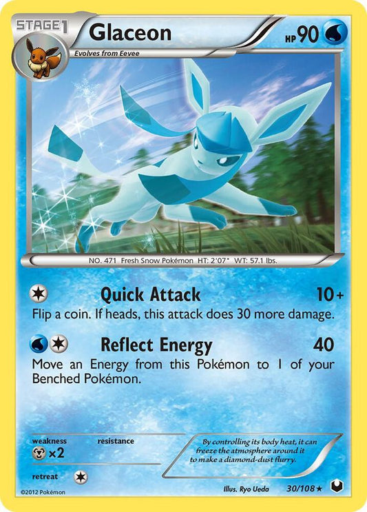 Pokemon Glaceon 30/108 Dark Explorers