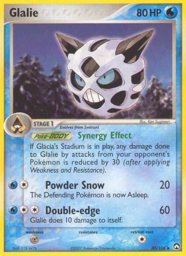 Pokemon Glalie 30/108 Power Keepers