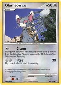 Pokemon Glameow 83/130 Diamond & Pearl